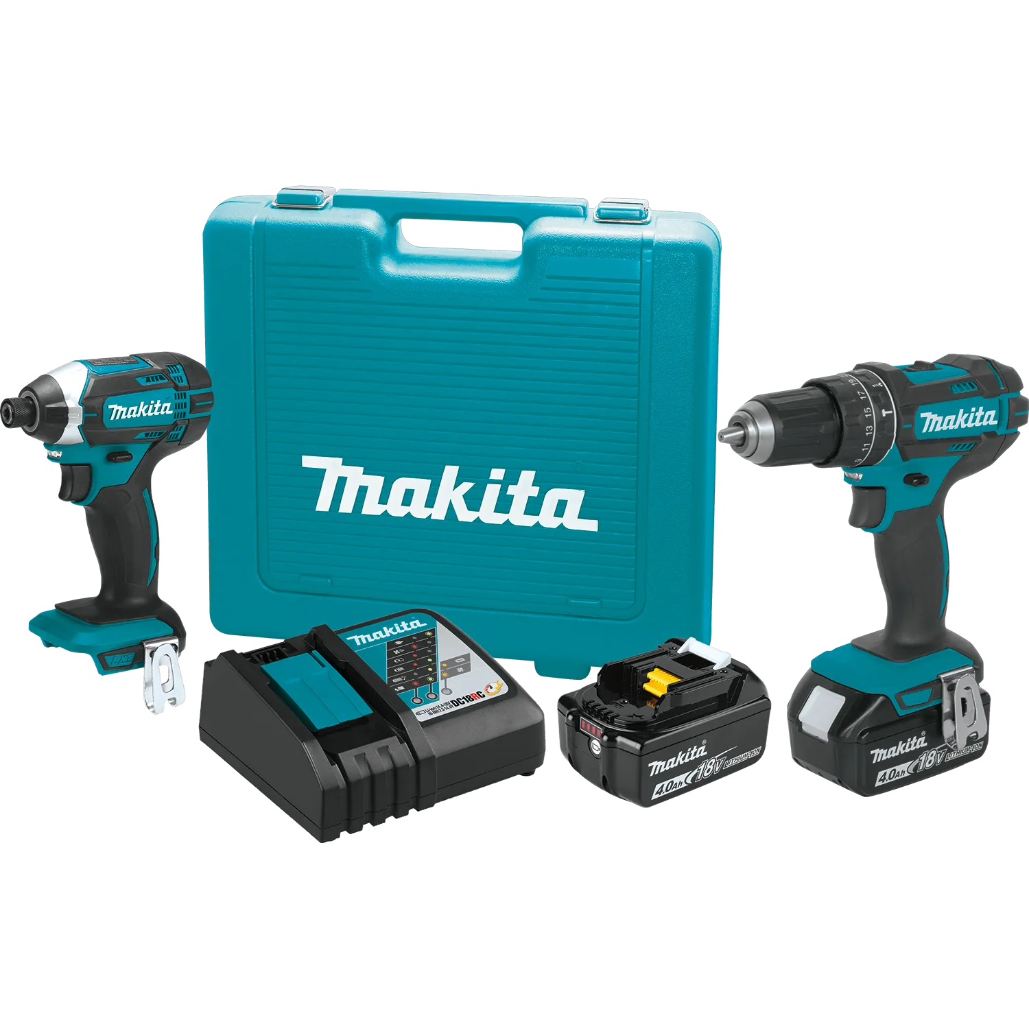 18V LXT® Lithium‑Ion Cordless 2‑Pc. Combo Kit (4.0Ah)