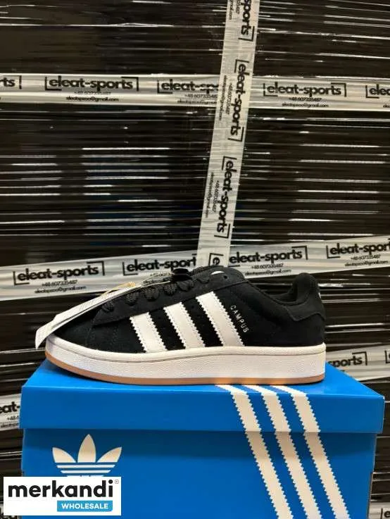 Adidas Campus Negro GS HQ6638 100% Original A estrenar