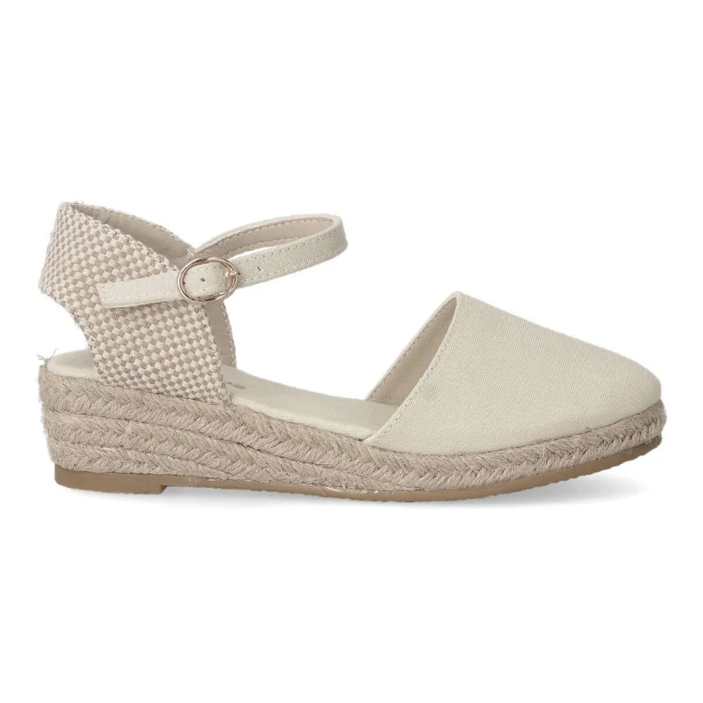 Alpargatas Niña Beige Esparto