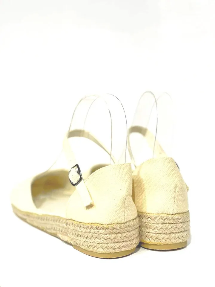 Alpargatas Niña Esparto Beige