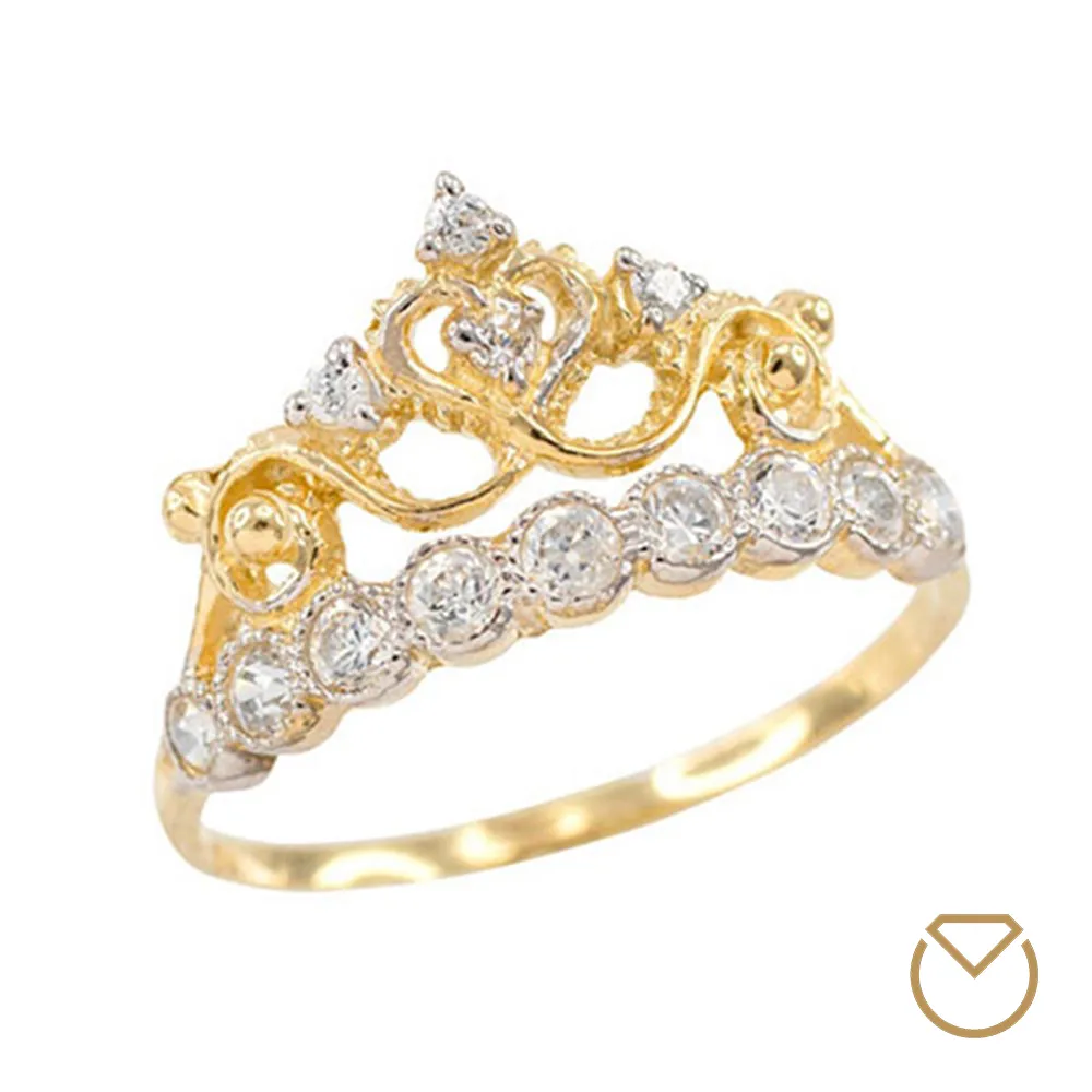 Anillo Quince Años En Oro / REF. 022QOA