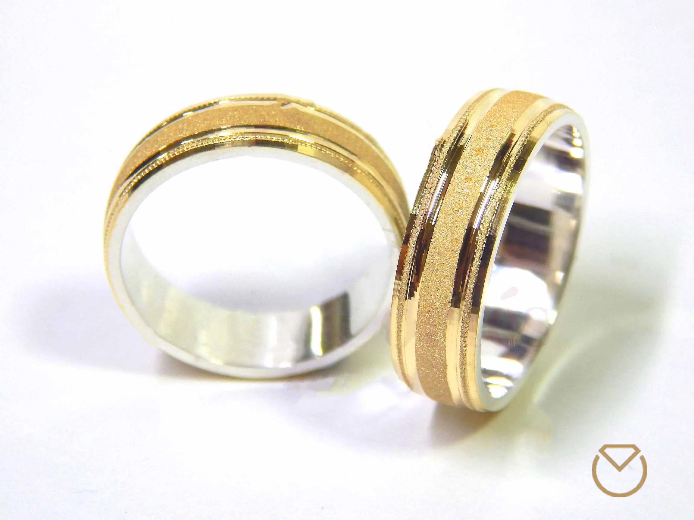 Argollas De Oro Plata Especiales  / REF. 005AOE