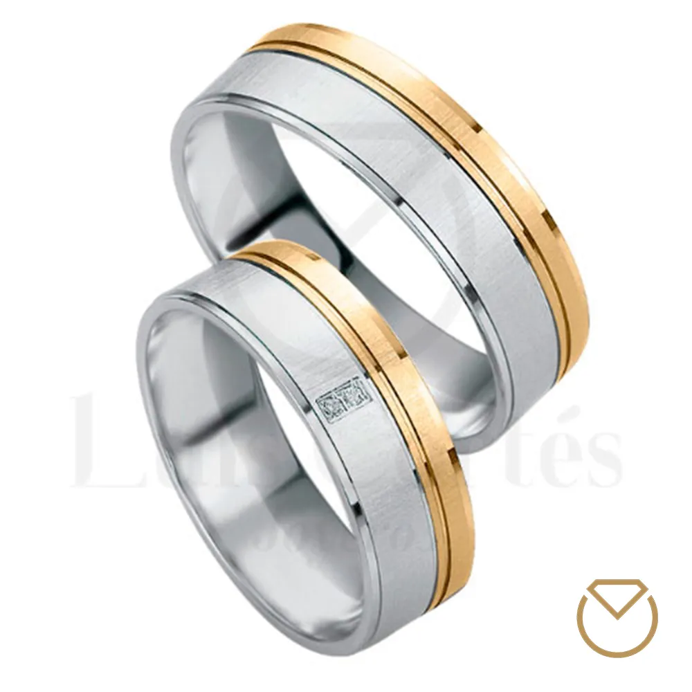 Argollas De Oro Plata Especiales / REF. 161AOPE