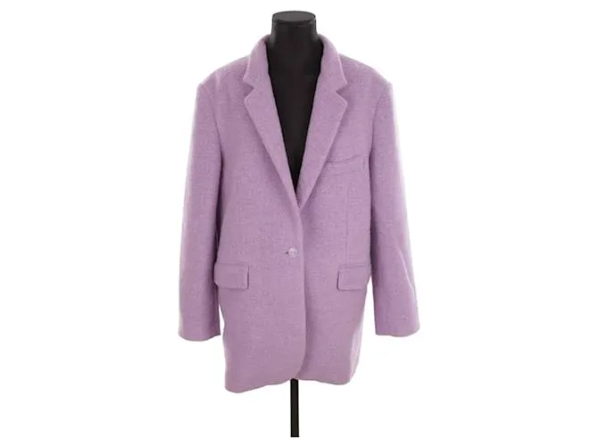 Autre Marque Chaqueta de lana Púrpura 