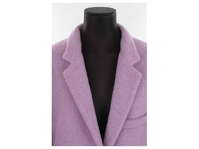 Autre Marque Chaqueta de lana Púrpura 