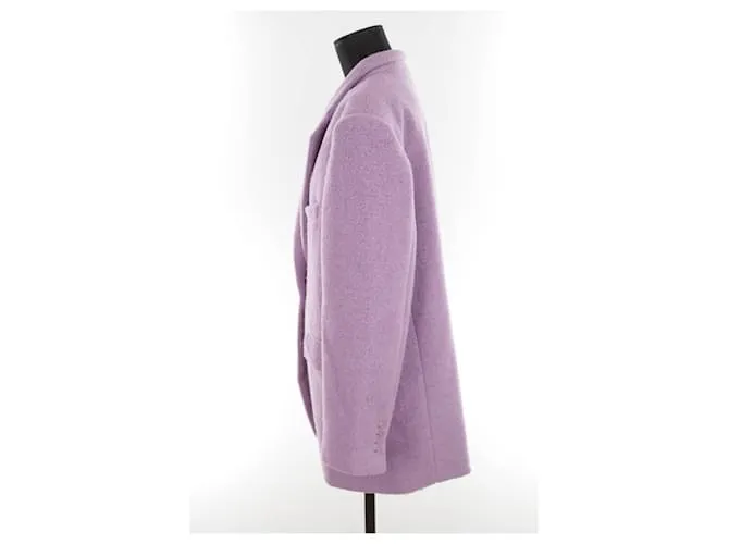 Autre Marque Chaqueta de lana Púrpura 