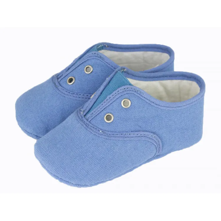 Bambas bebe tela monocolor