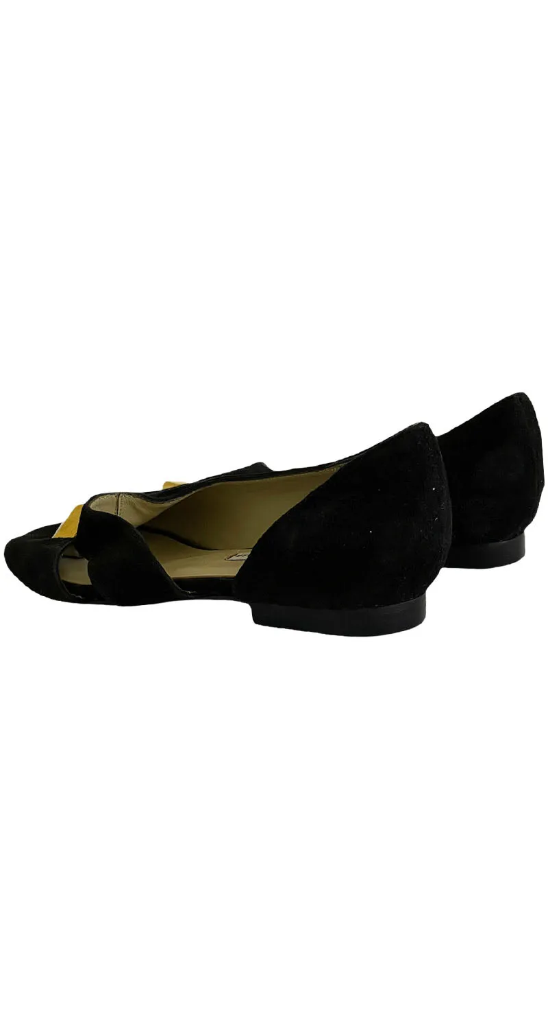 BARBARA BRIONES Flats Detalle Dorado