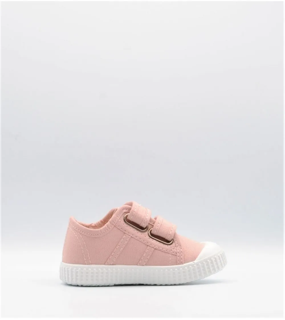 BASKET 1915 VICTORIA LONAS TIRAS VELCRO ROSA SKIN