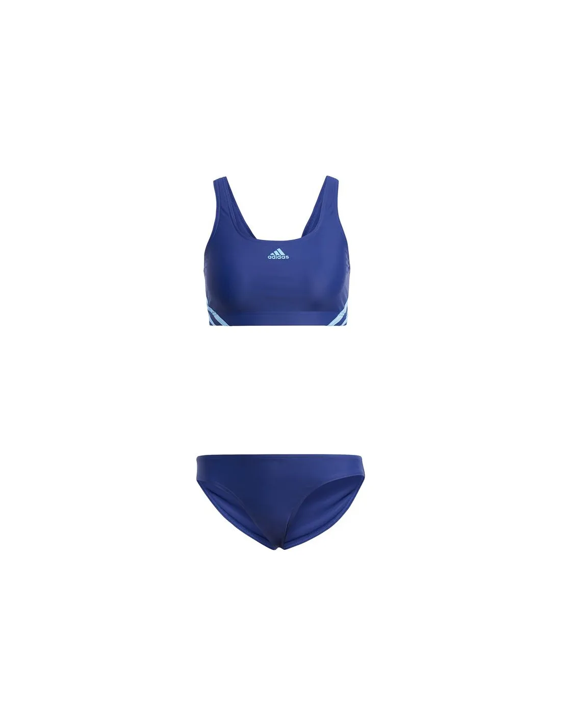 Bikini de Natación adidas 3 Bandas Sporty Mujer Azul
