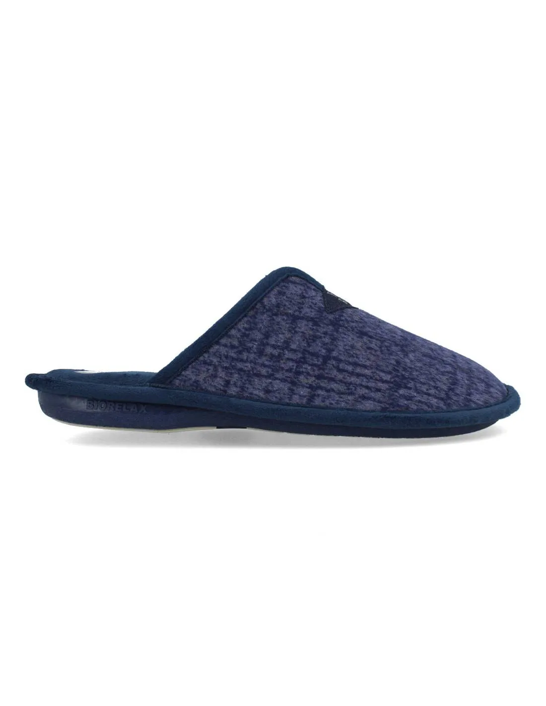 BIORELAX  ZAPATILLAS CASA FELPA MARINO