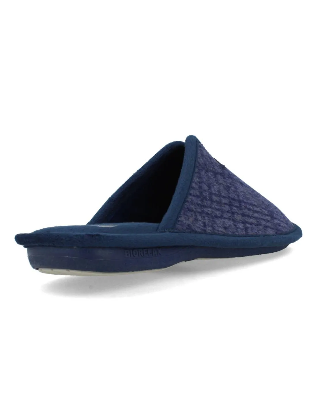 BIORELAX  ZAPATILLAS CASA FELPA MARINO