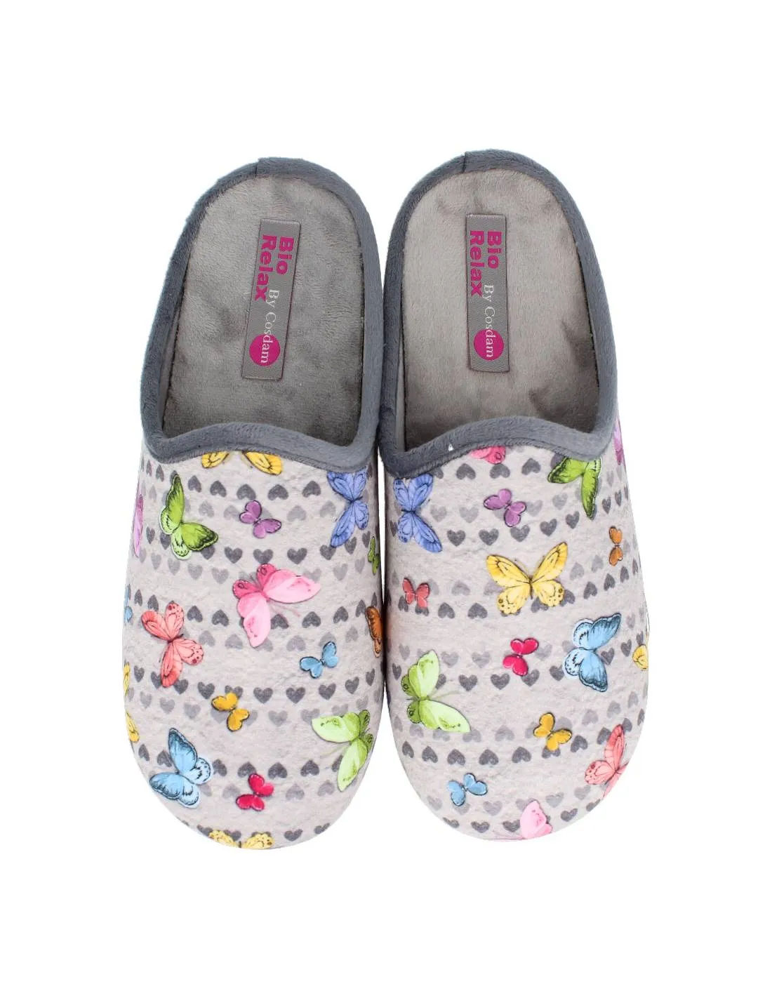 BIORELAX  ZAPATILLAS CASA MARIPOSAS PERLA