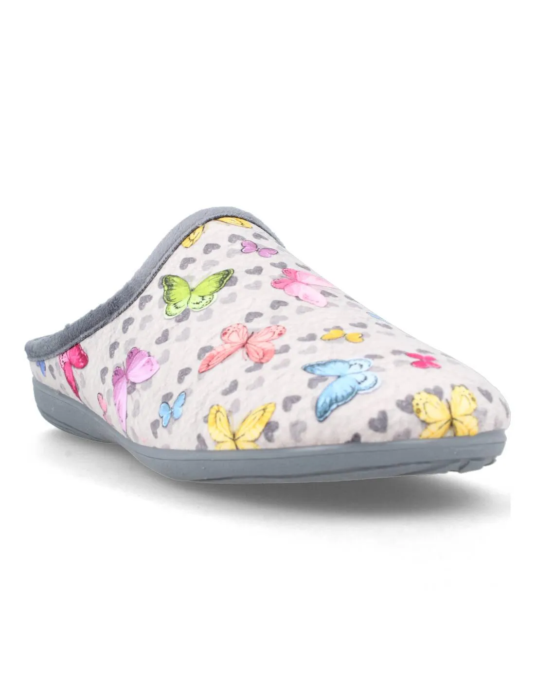 BIORELAX  ZAPATILLAS CASA MARIPOSAS PERLA