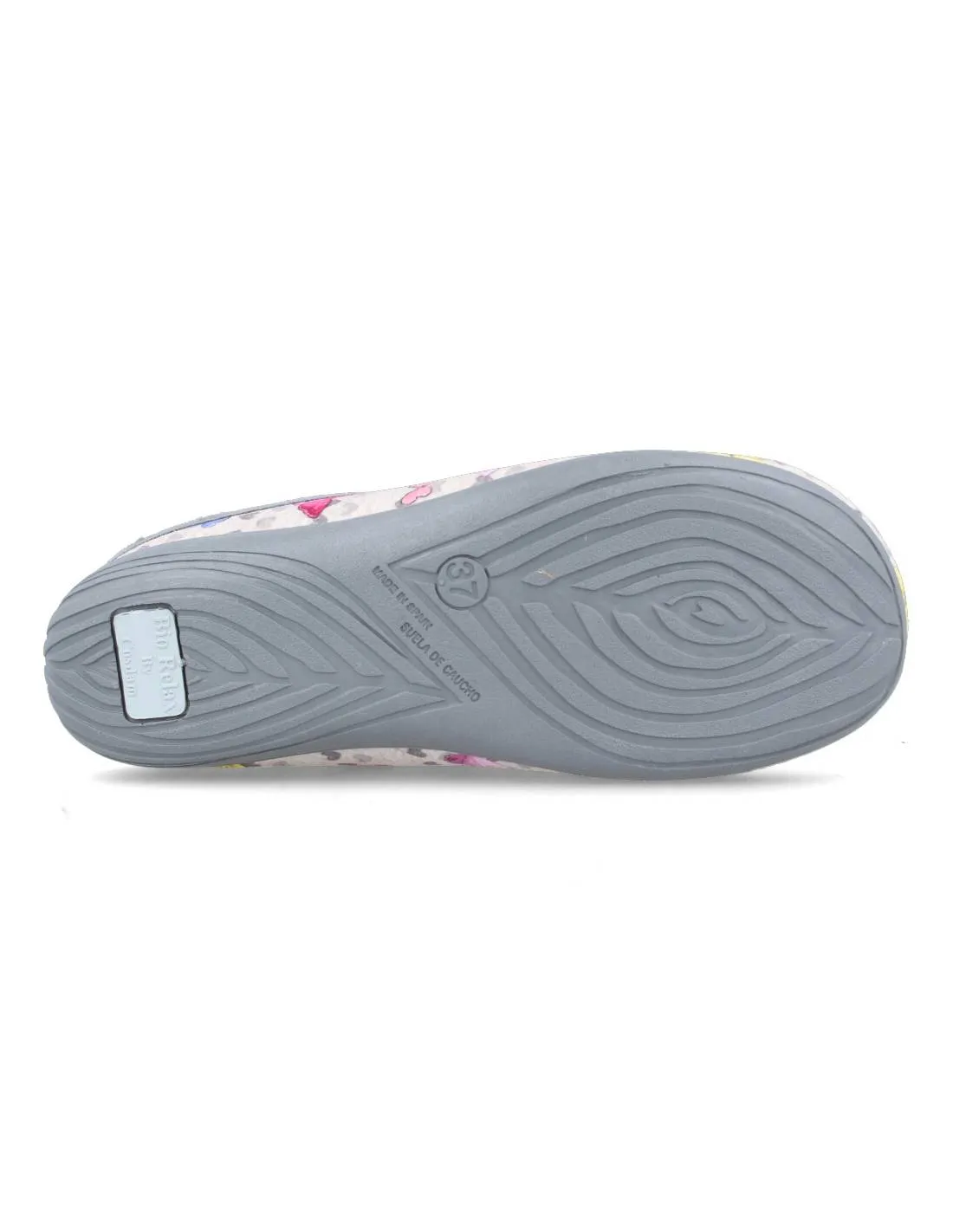 BIORELAX  ZAPATILLAS CASA MARIPOSAS PERLA
