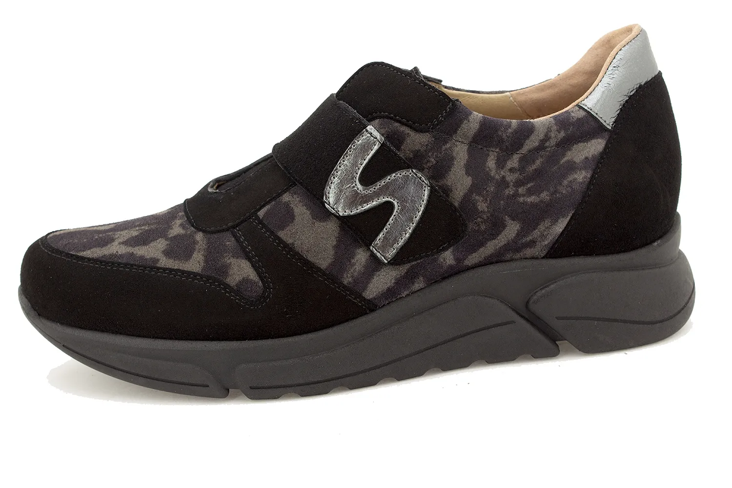 Black Suede Sneaker