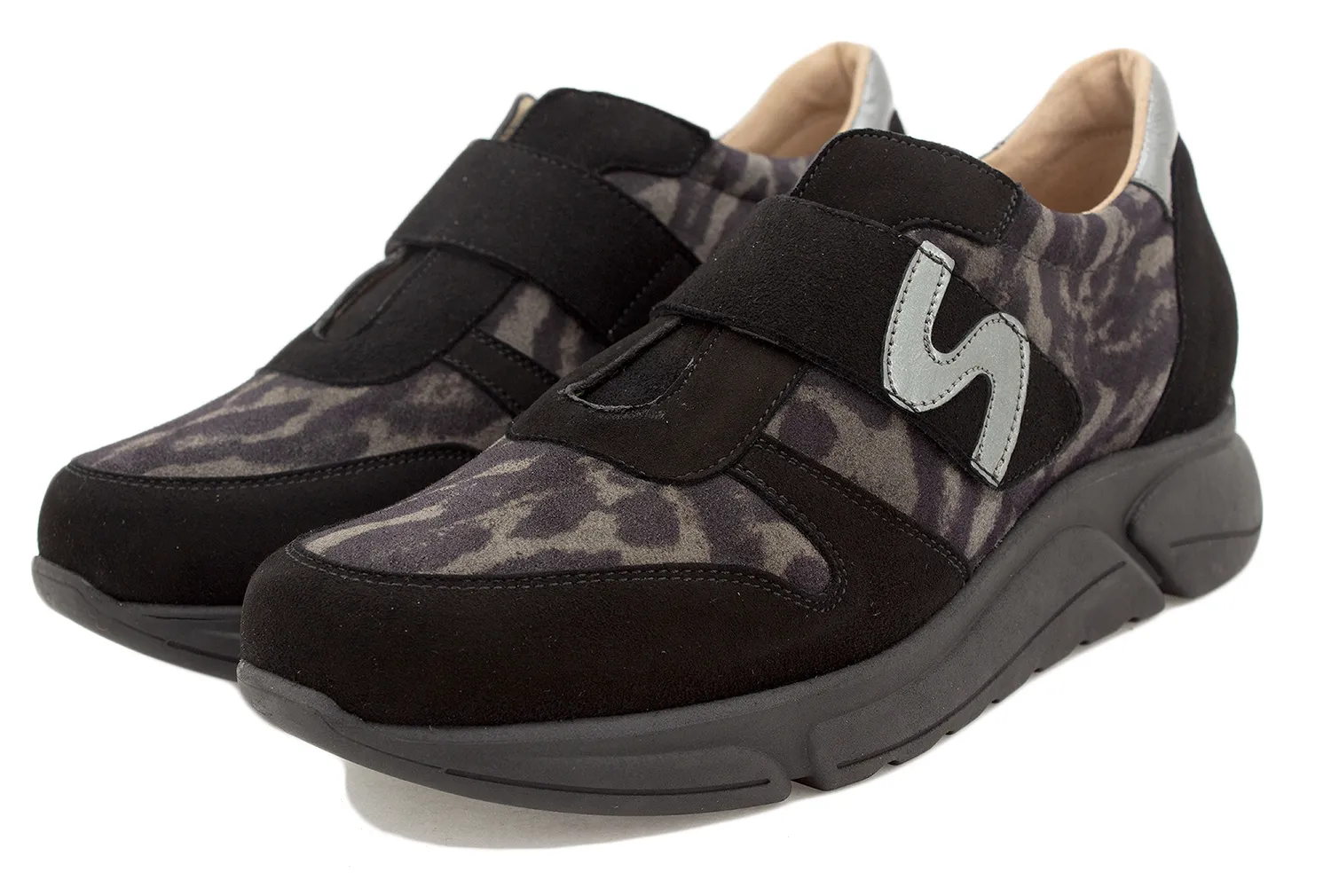Black Suede Sneaker