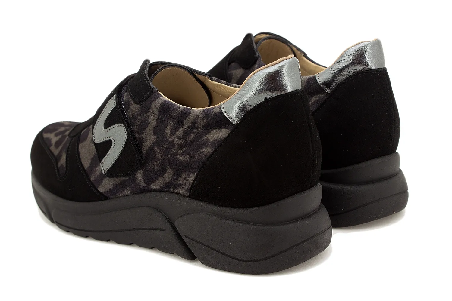 Black Suede Sneaker