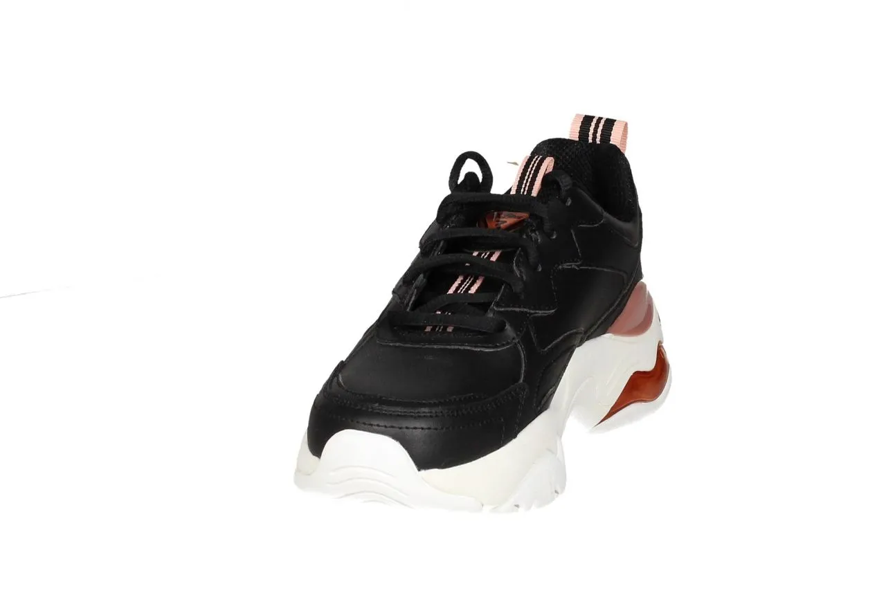 Blucher Piel Negro Piso Blanco Camara De Aire