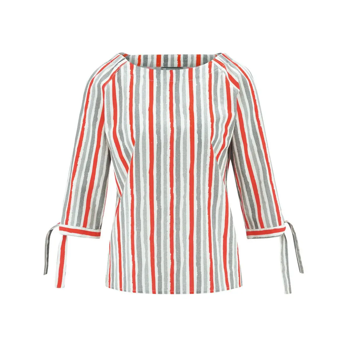 Blusa media manga mujer a rayas