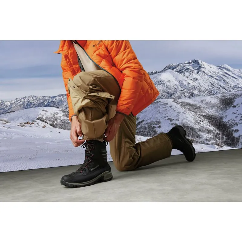 Bota de invierno para hombre Columbia BUGABOOT III (Negro, Rojo vivo)