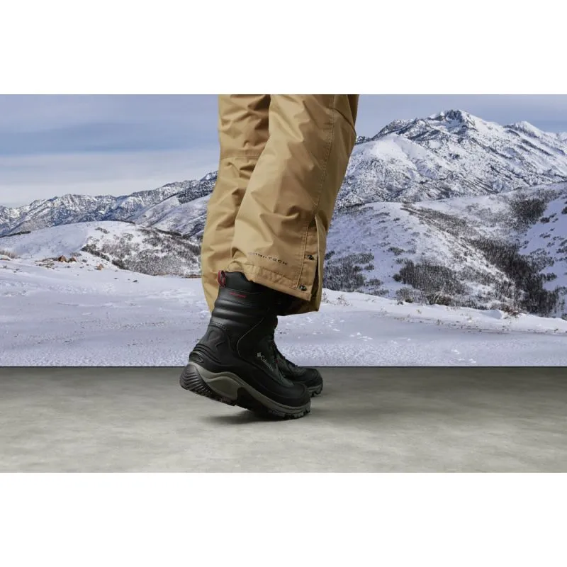 Bota de invierno para hombre Columbia BUGABOOT III (Negro, Rojo vivo)