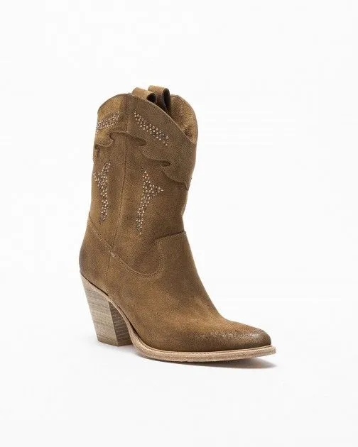 Botas Cowboy PROF PF515 gris pardo