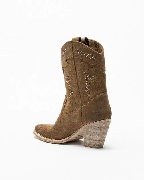 Botas Cowboy PROF PF515 gris pardo