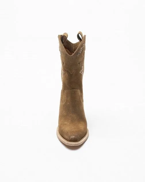 Botas Cowboy PROF PF515 gris pardo
