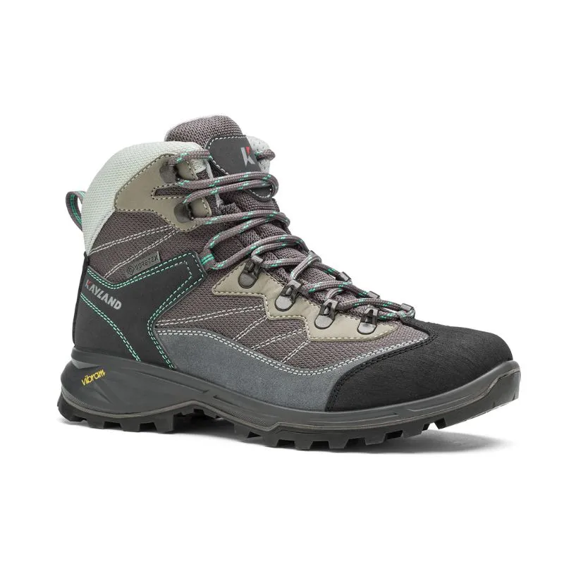 BOTAS DE MONTAñA PARA MUJER KAYLAND TAIGA EVO GORETEX (GRIS VERDE)