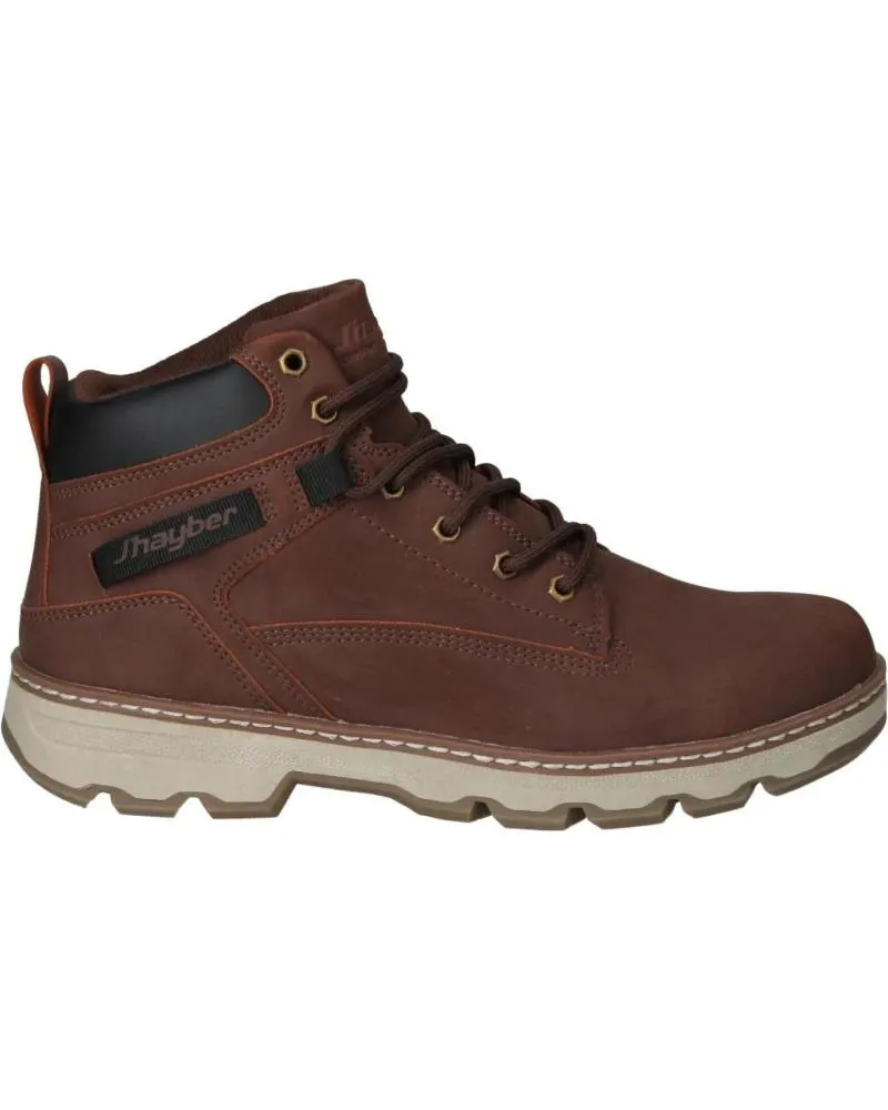 Botas JHAYBER  de Hombre BOTA CORDON PARA HOMBRE CHAMPI COLOR  MARRON