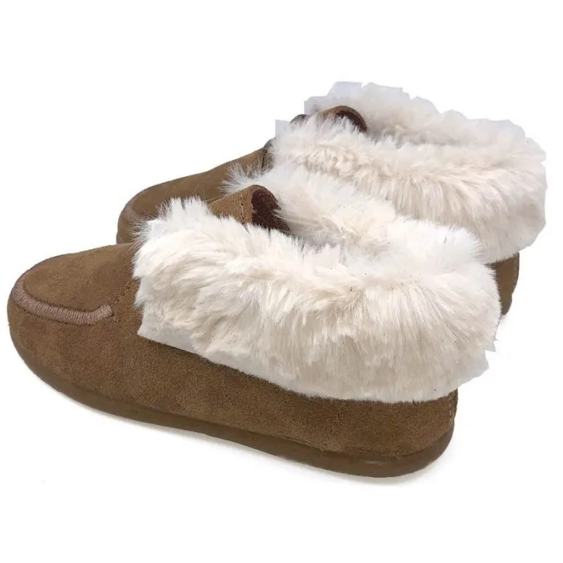 Botas tipo blucher de piel