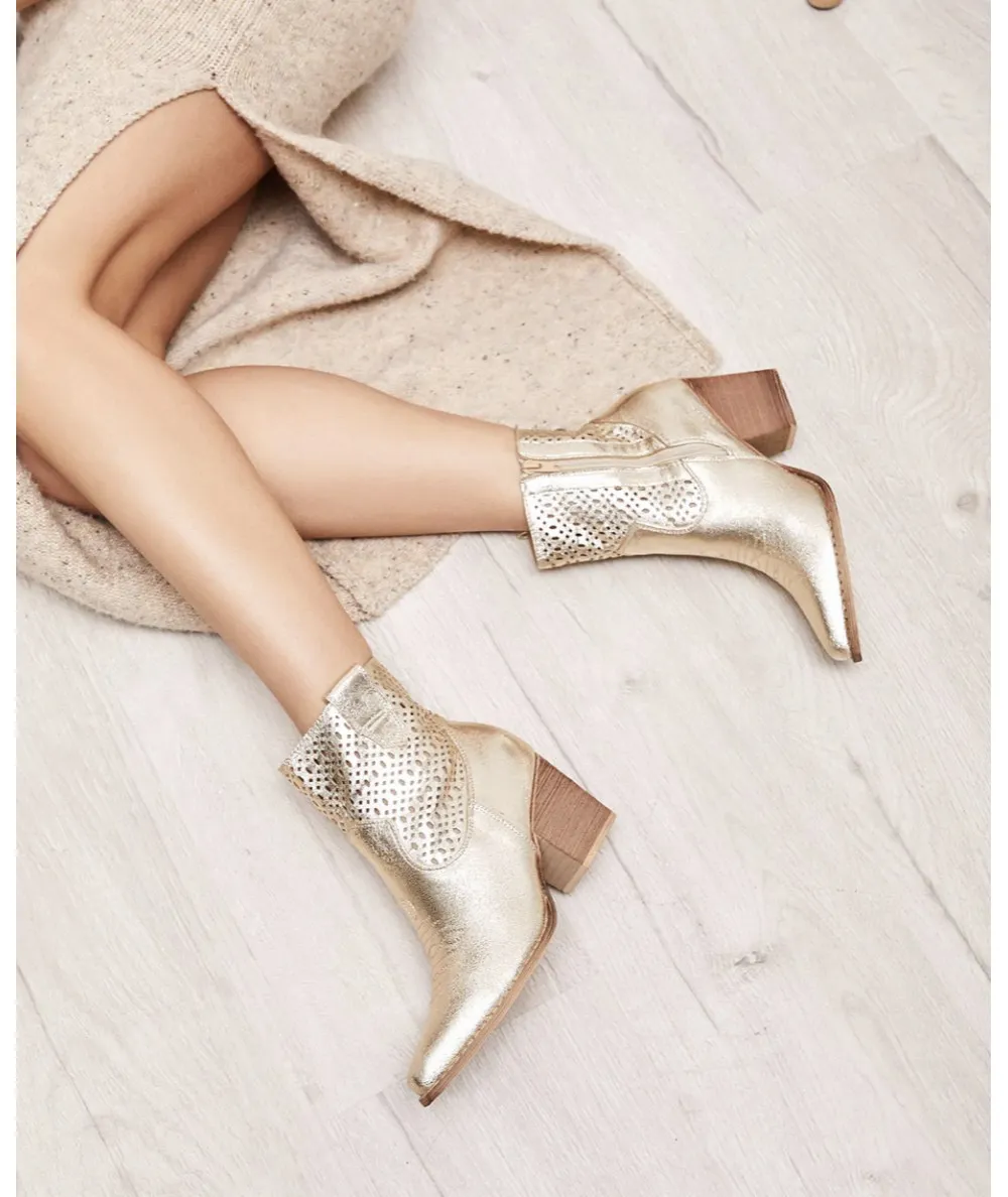 BOTIN COWBOY CALADO PRIMAVERAL