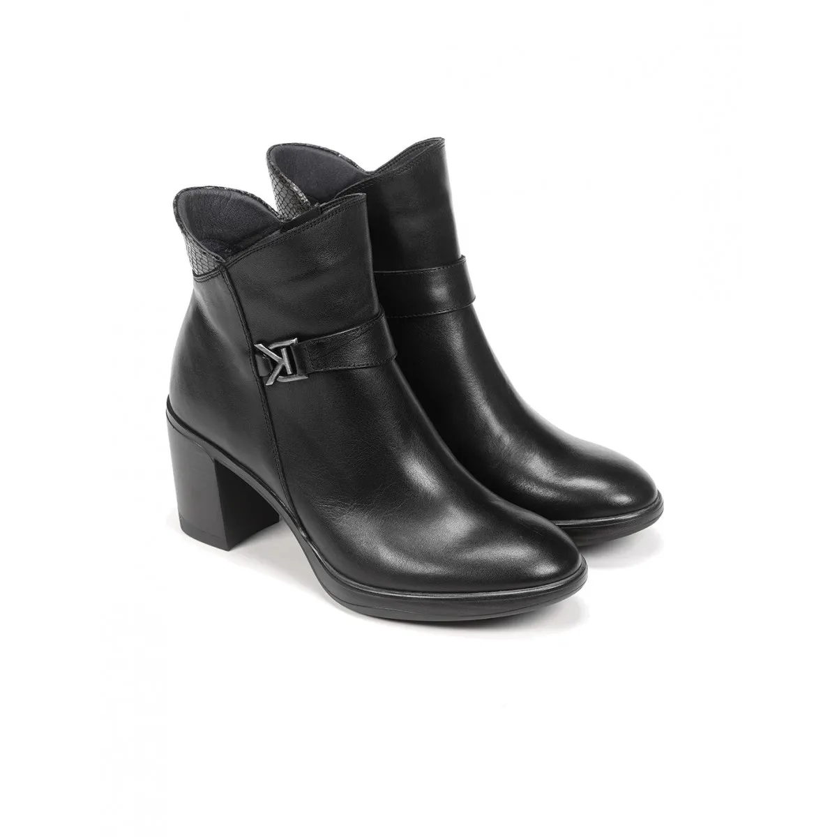 Botines Dorking by Fluchos de Mujer Diva negro D8697