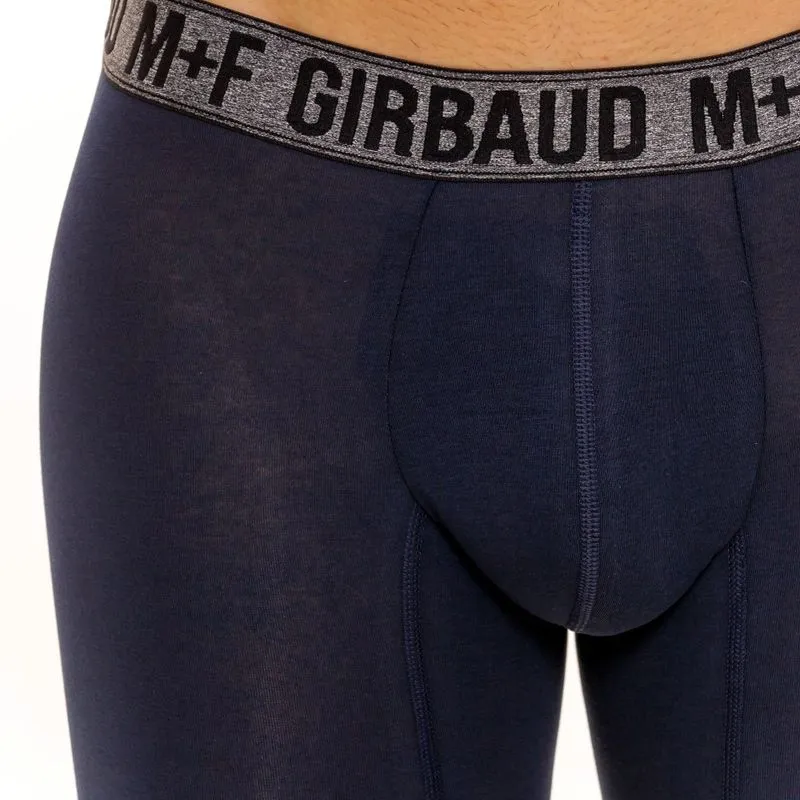 BOXER BIPACK AZUL ALGODóNLICRA SéDUISANT PARA HOMBRE GIRBAUD