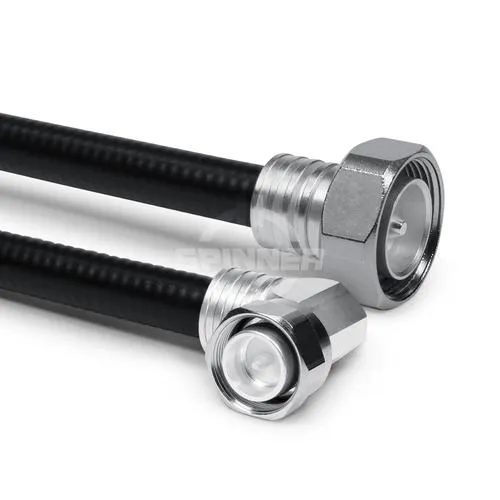 CABLE COAXIAL CONFECCIONADO SF 1/2"50PE 716 MACHO 4.310 MACHO &AACUTE;NGULO PARA ATORNILLAR 3 M