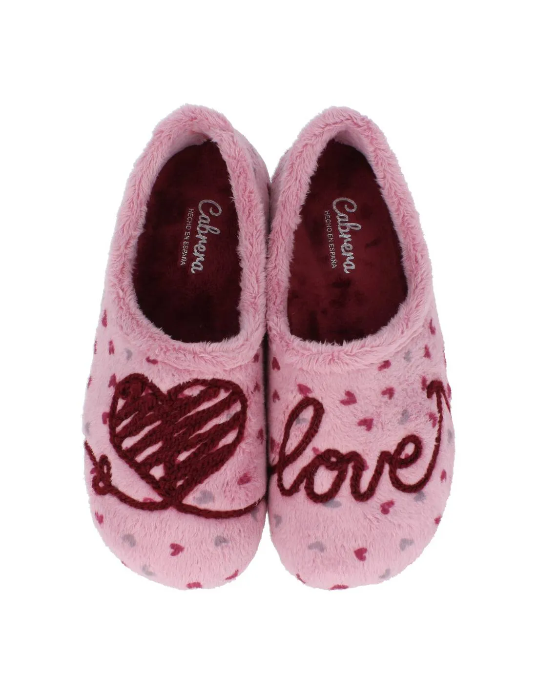 CABRERA  ZAPATILLAS CASA LOVE CERRADAS