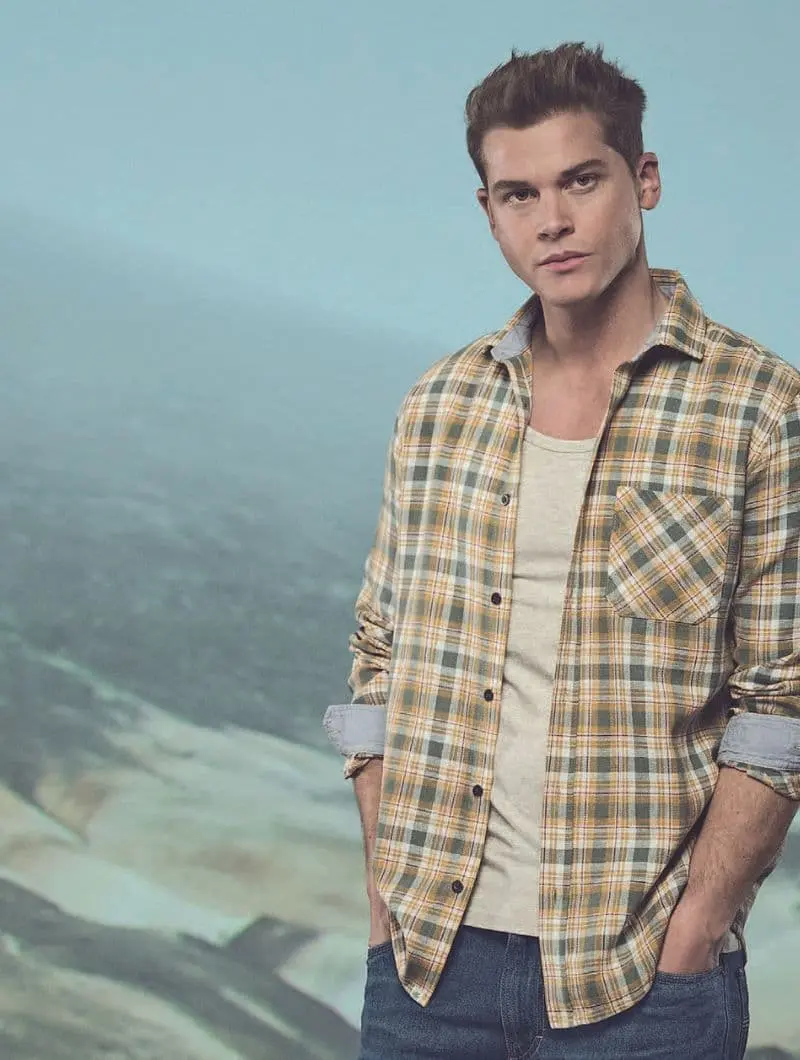 Camisa de leñador de cáñamo y algodón orgánico