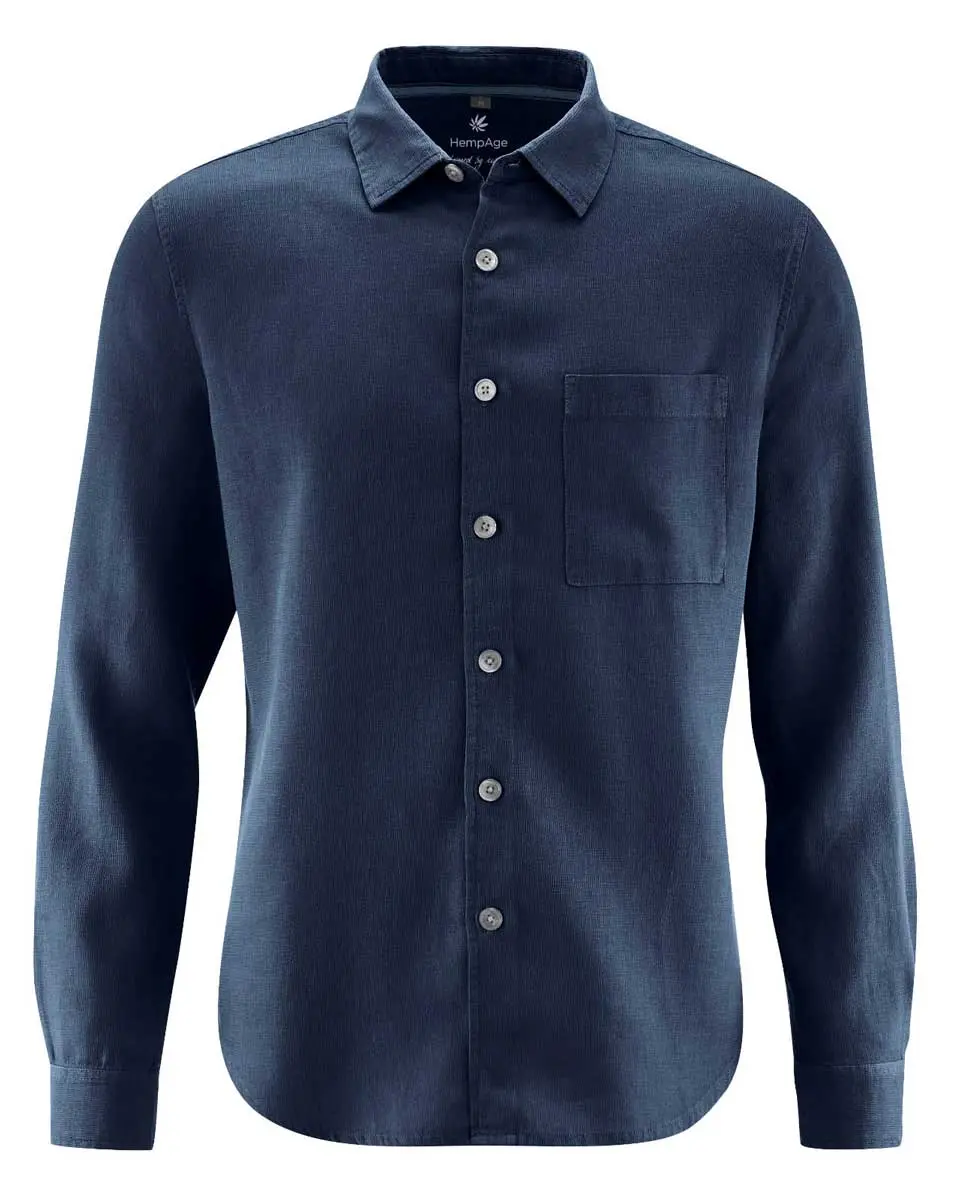 Camisa ecológica hombre de colores lisos