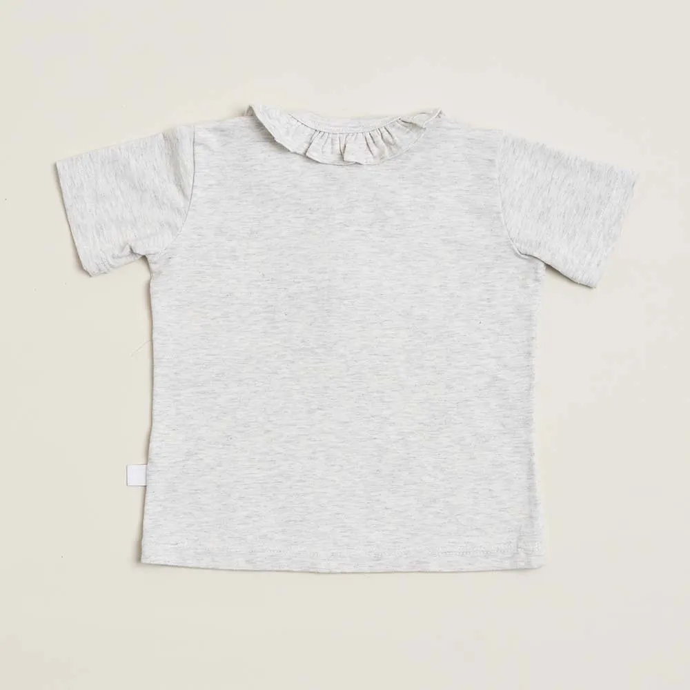 Camiseta bolsillo cangrejo manga corta