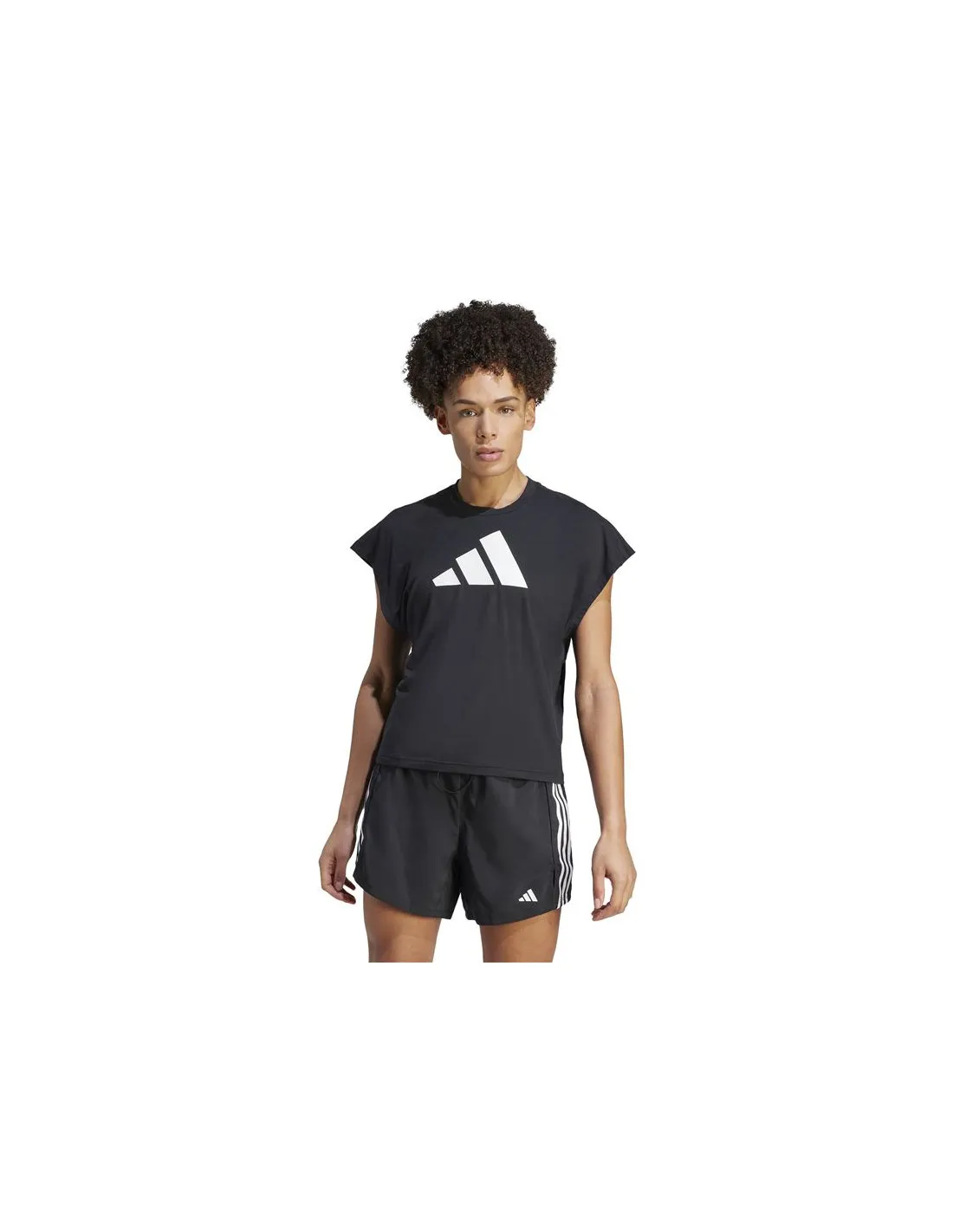 Camiseta de Fitness adidas Ti Logo Mujer
