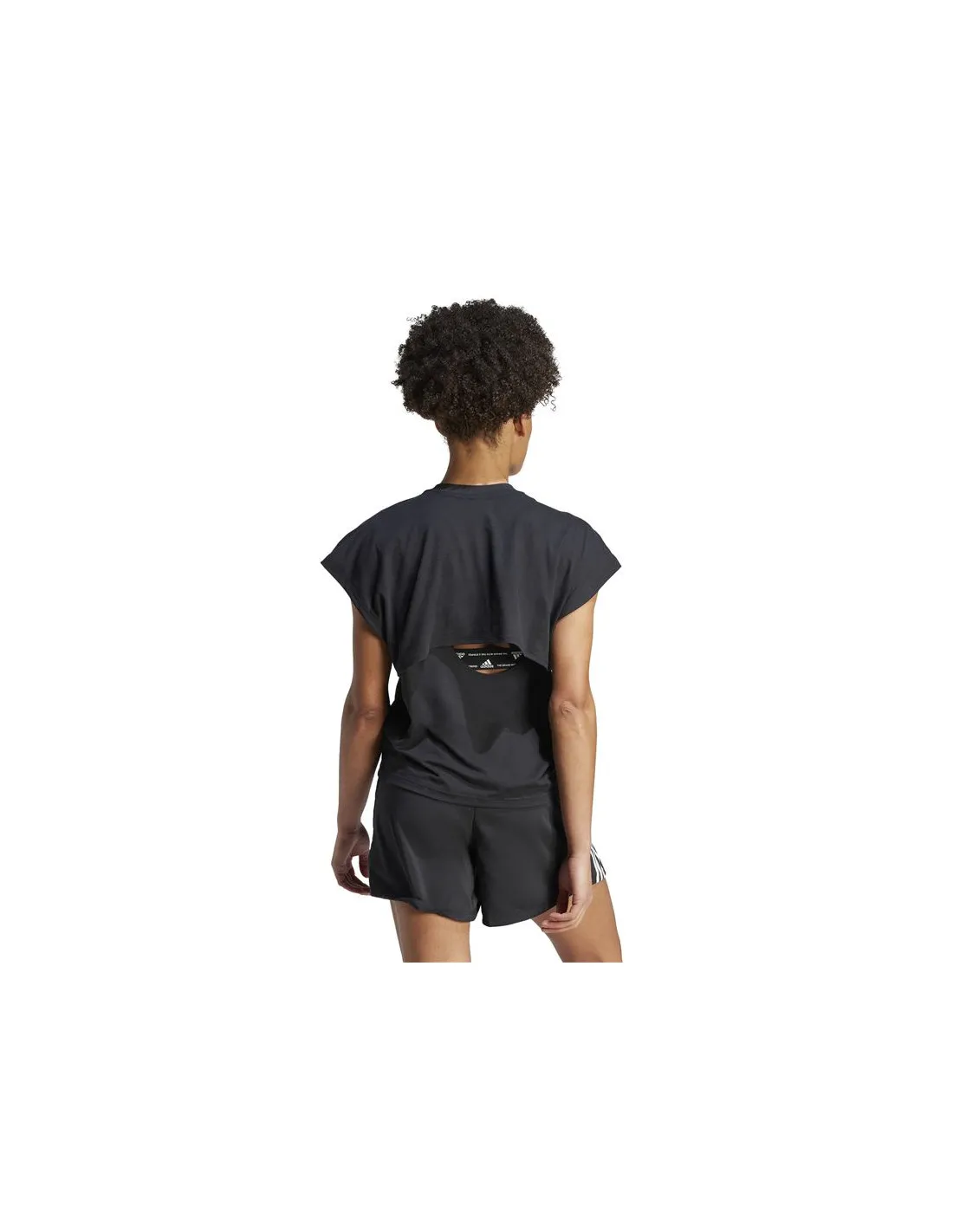Camiseta de Fitness adidas Ti Logo Mujer