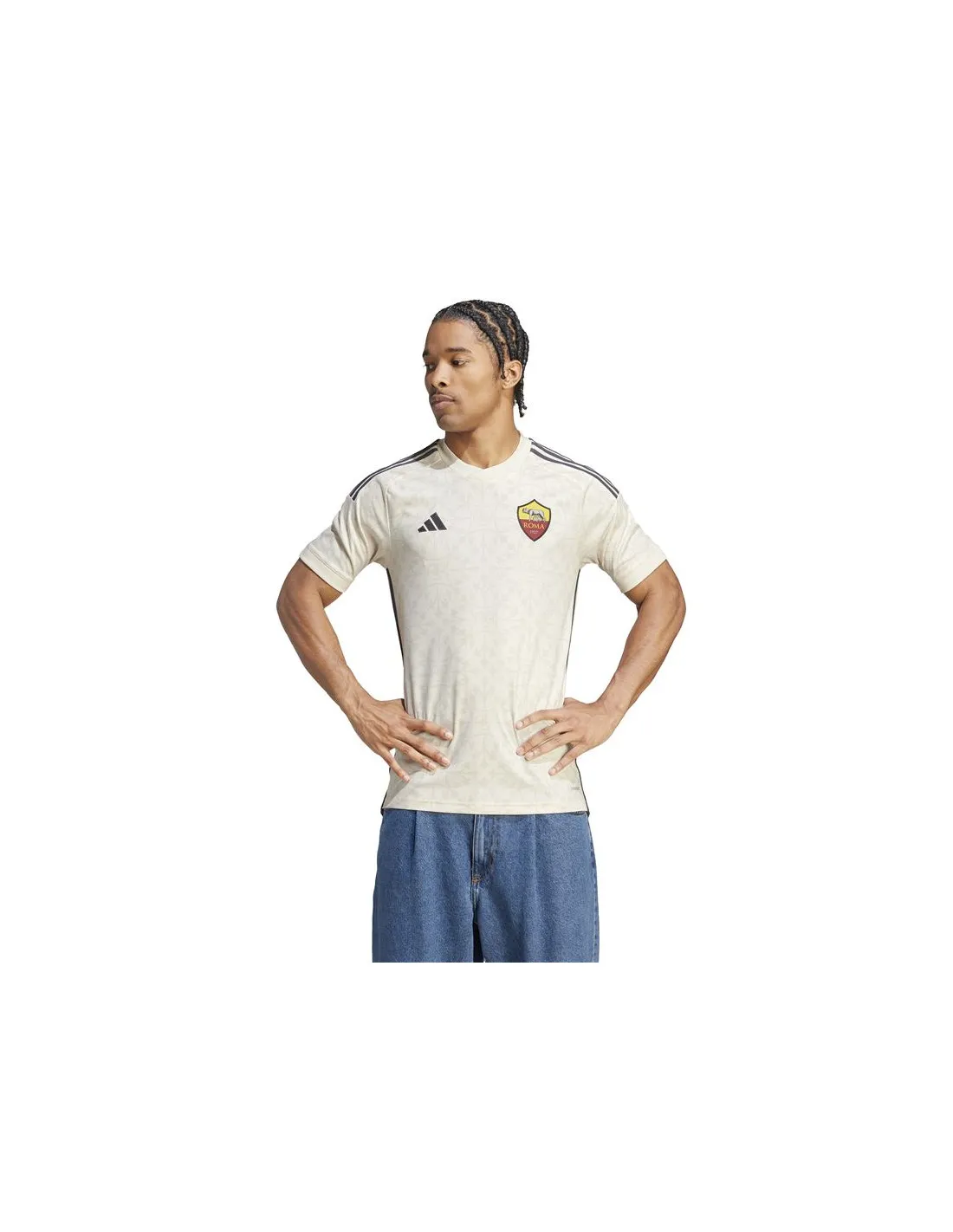 Camiseta de Fútbol adidas Roma A Jsy Hombre Tincru