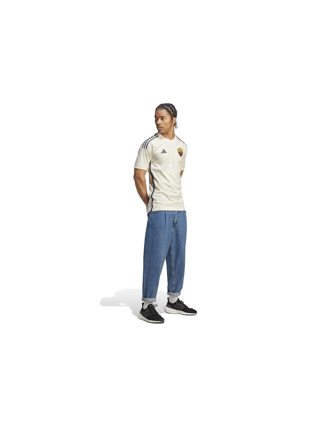 Camiseta de Fútbol adidas Roma A Jsy Hombre Tincru