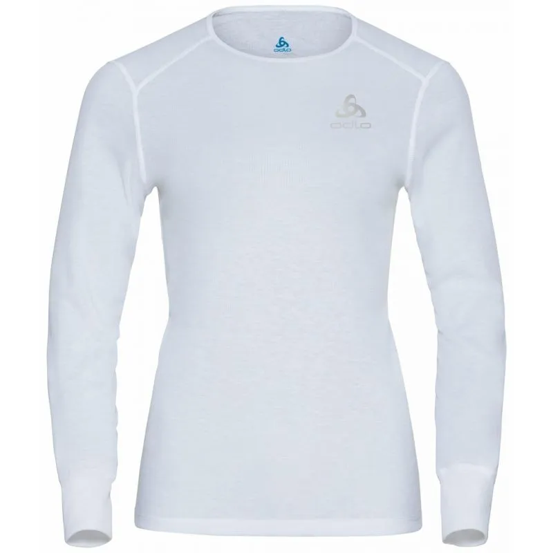 Camiseta de manga larga Odlo Active Warm Eco (Blanco) Mujer