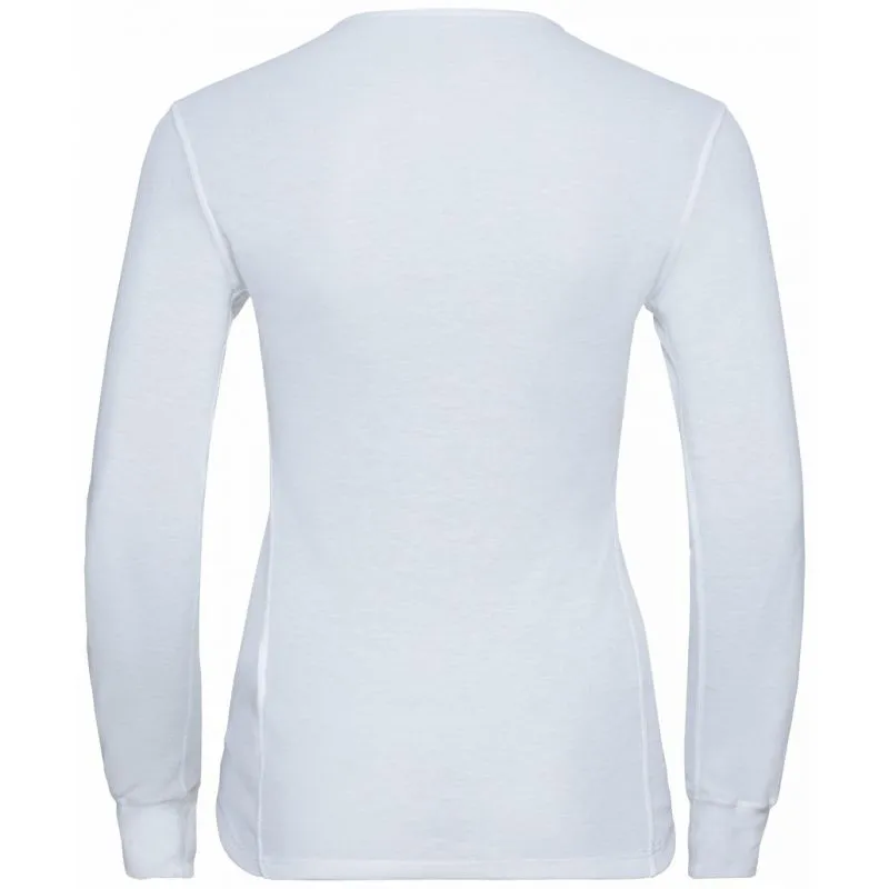 Camiseta de manga larga Odlo Active Warm Eco (Blanco) Mujer