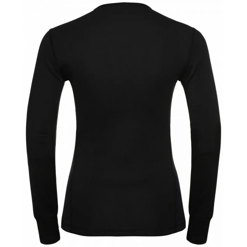 Camiseta de manga larga Odlo Active Warm Eco (Negro) Mujer