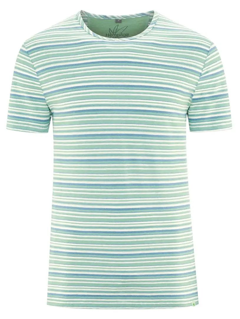 Camiseta de rayas de colores para hombre