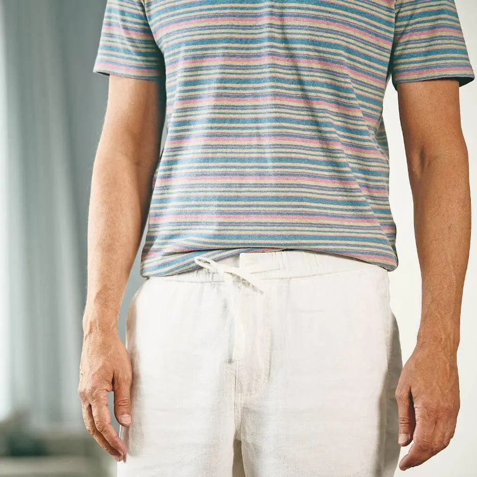 Camiseta de rayas de colores para hombre