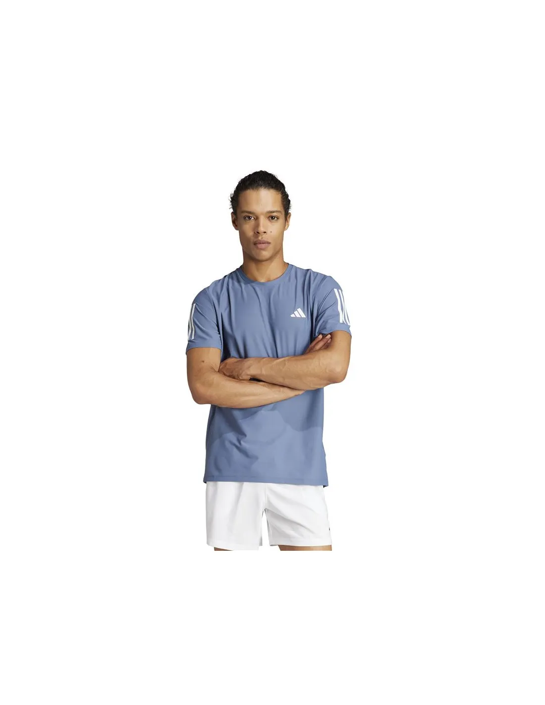 Camiseta de Running adidas Own The Run Hombre Azul